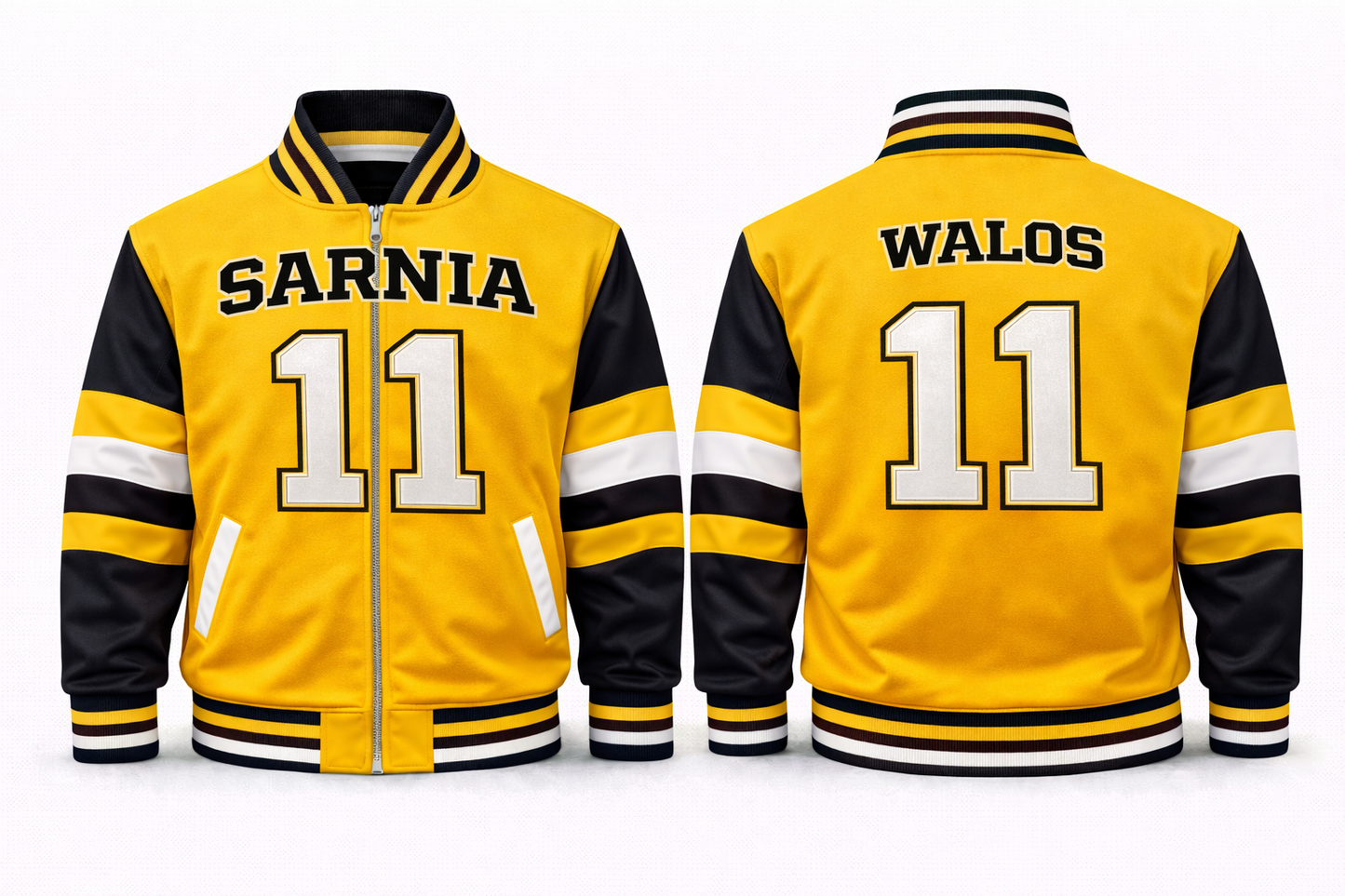 Canada OHL Sarnia Varsity Jacket Design No. 7011
