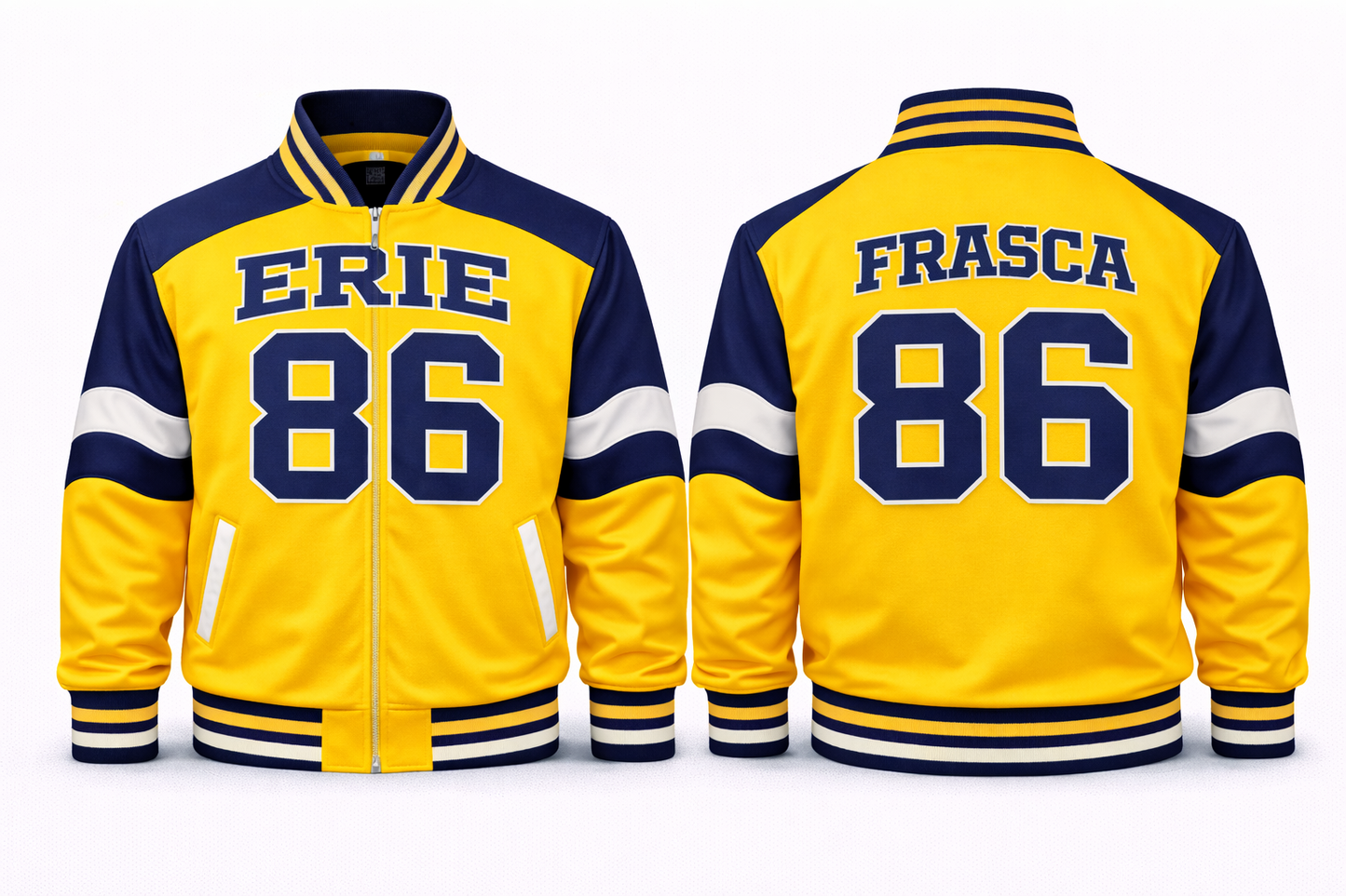 Canada OHL Erie Varsity Jacket Design No. 14011