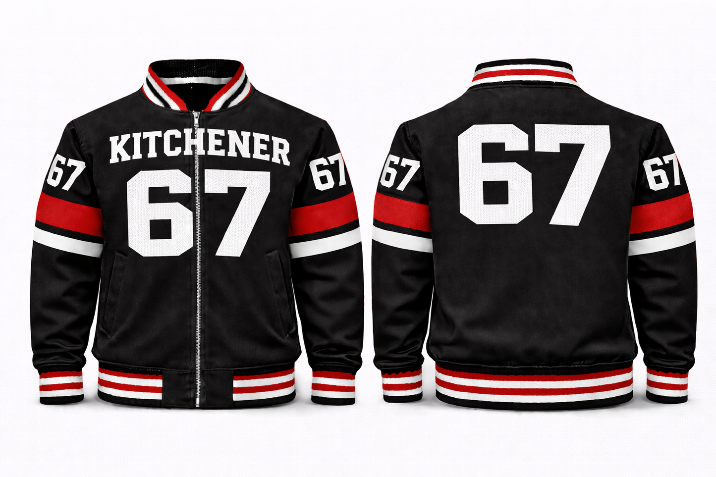 Kitchener Varsity Jacket Design No. 20012