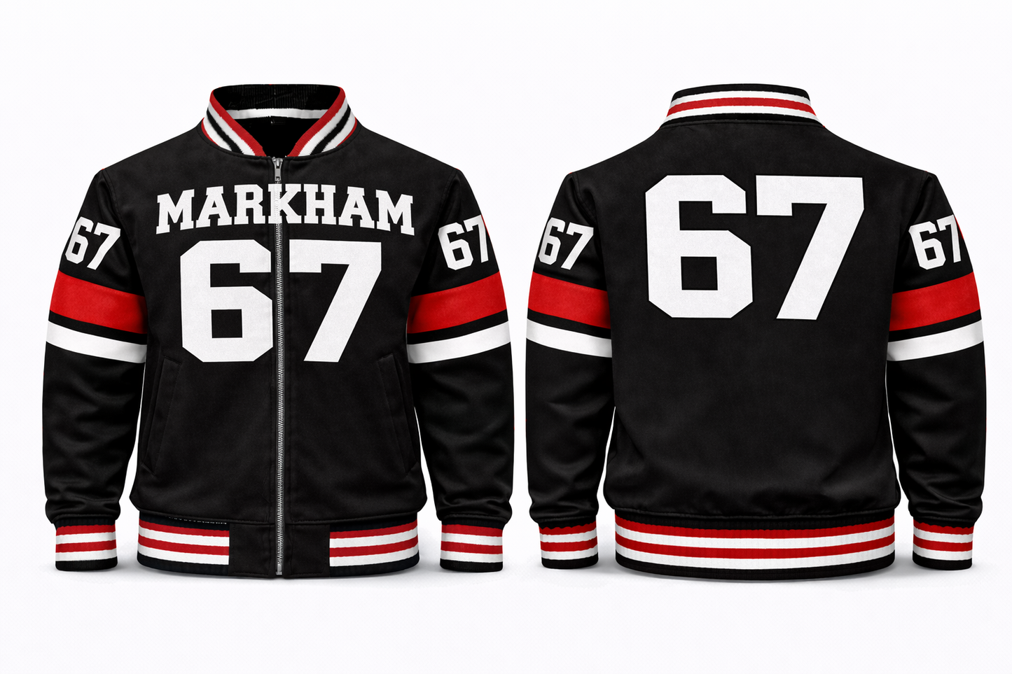Markham Varsity Jacket Design No. 16012