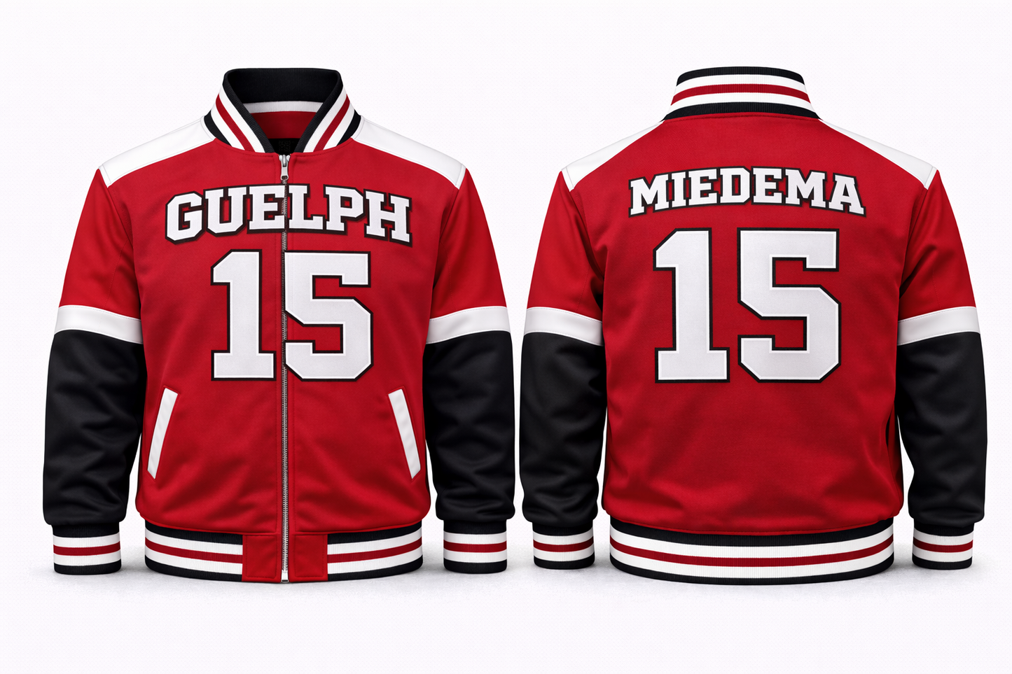 Canada OHL Guelph Varsity Jacket Design No. 12011