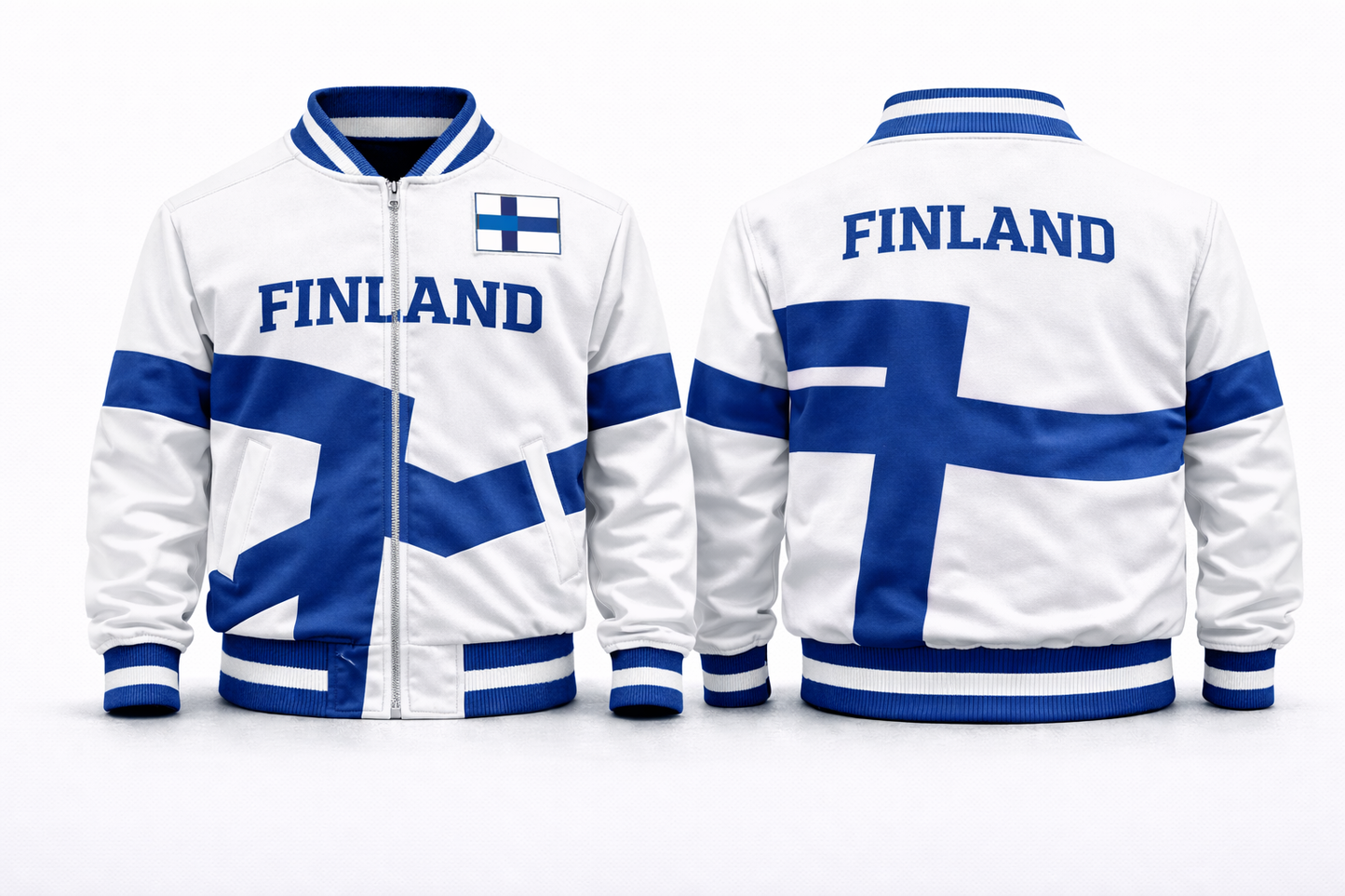 Finland Varsity Jacket  Design No. 13011