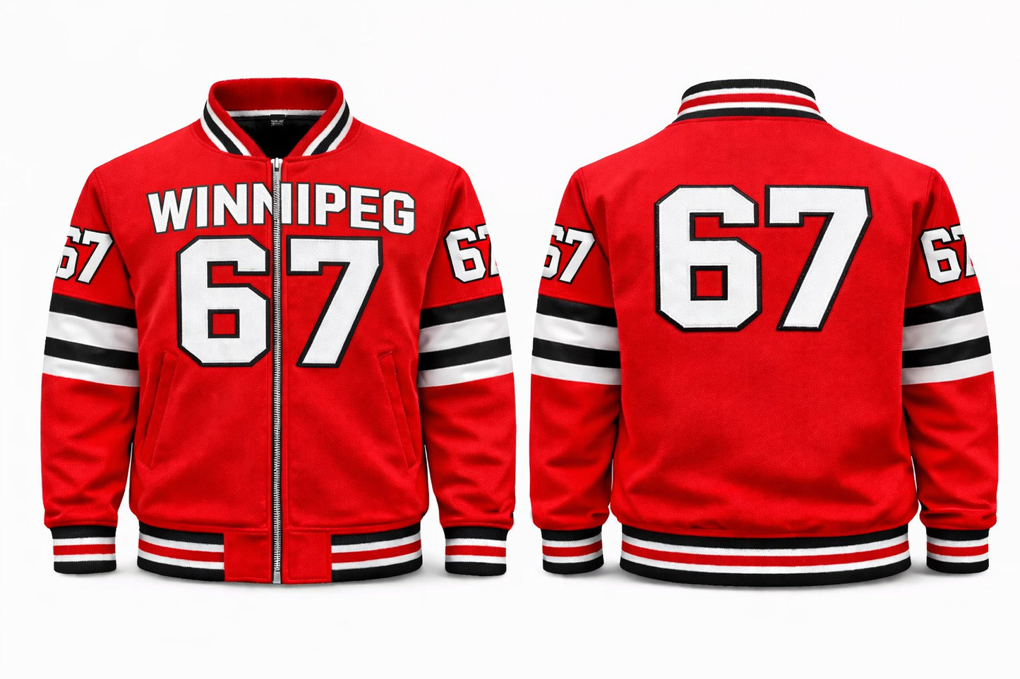 Winnipeg Varsity Jacket Design No. 6011