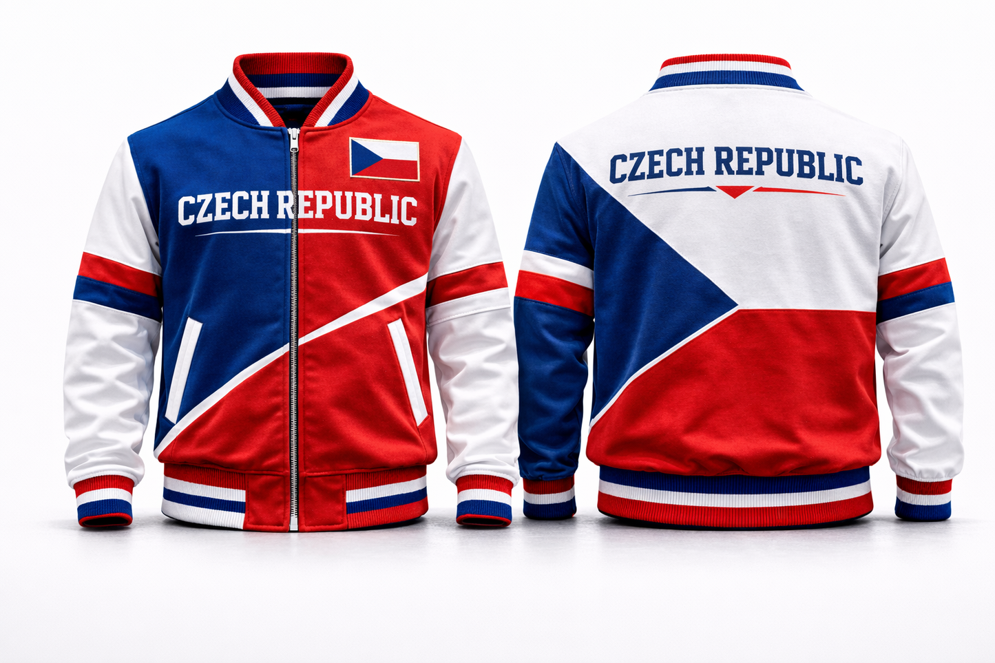 Czech Republic Varsity Jacket Design No. 9011