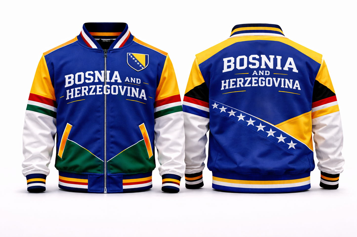 Bosnia and Herzegovina Varsity Jacket Design No. 6011