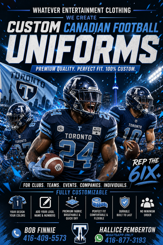 Canadian Foot Ball Uniform