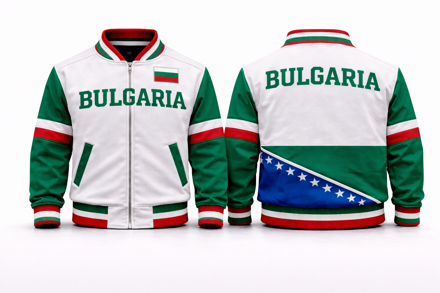 Bulgaria Varsity Jacket  Design No. 7011