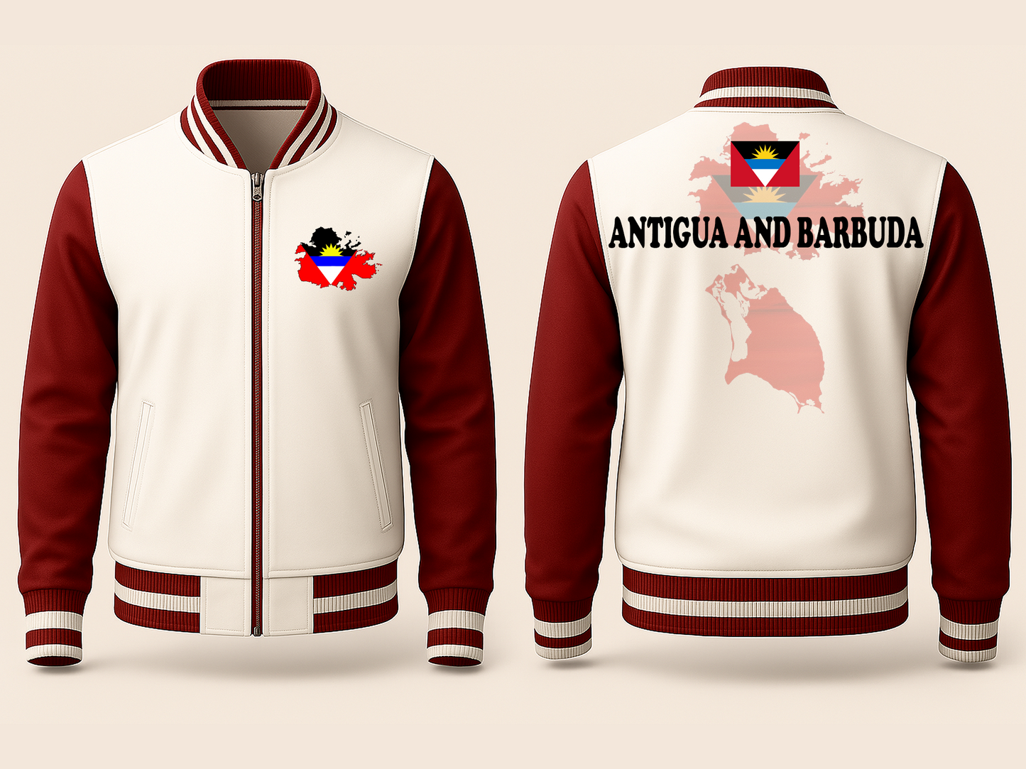 Antigua and Barbuda Varsity Jacket
