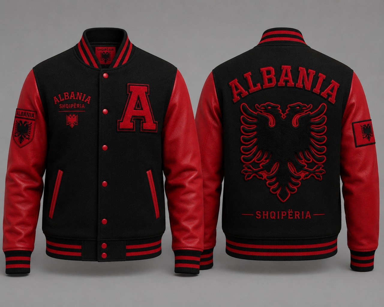 Albania Varsity Jacket