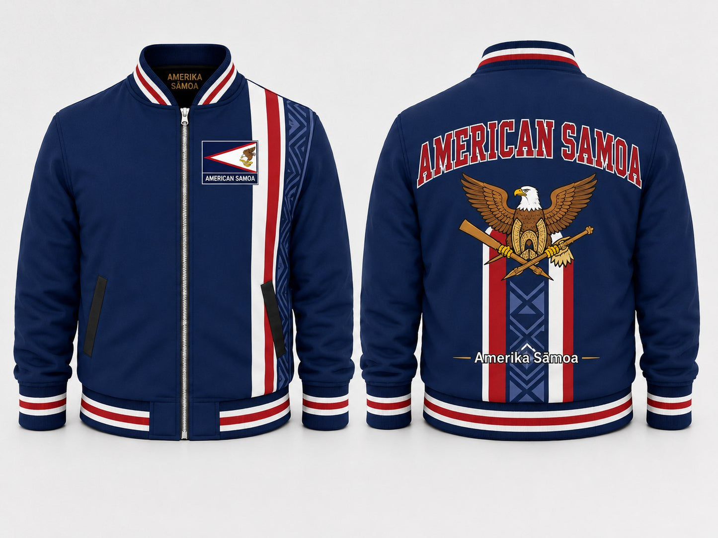 American Samoa Varsity Jacket