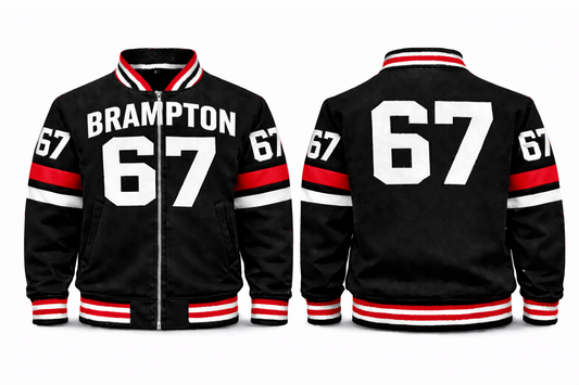 Brampton Varsity Jacket Design No. 9012