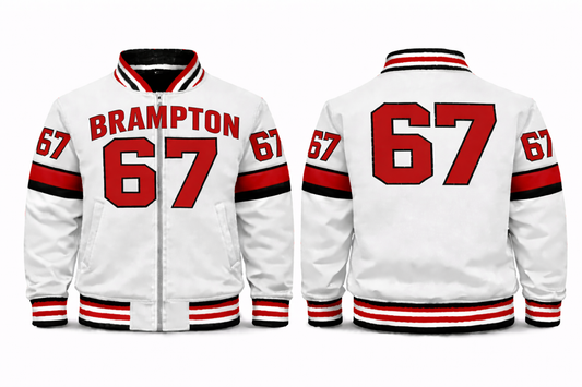 Brampton Varsity Jacket Design No. 9013
