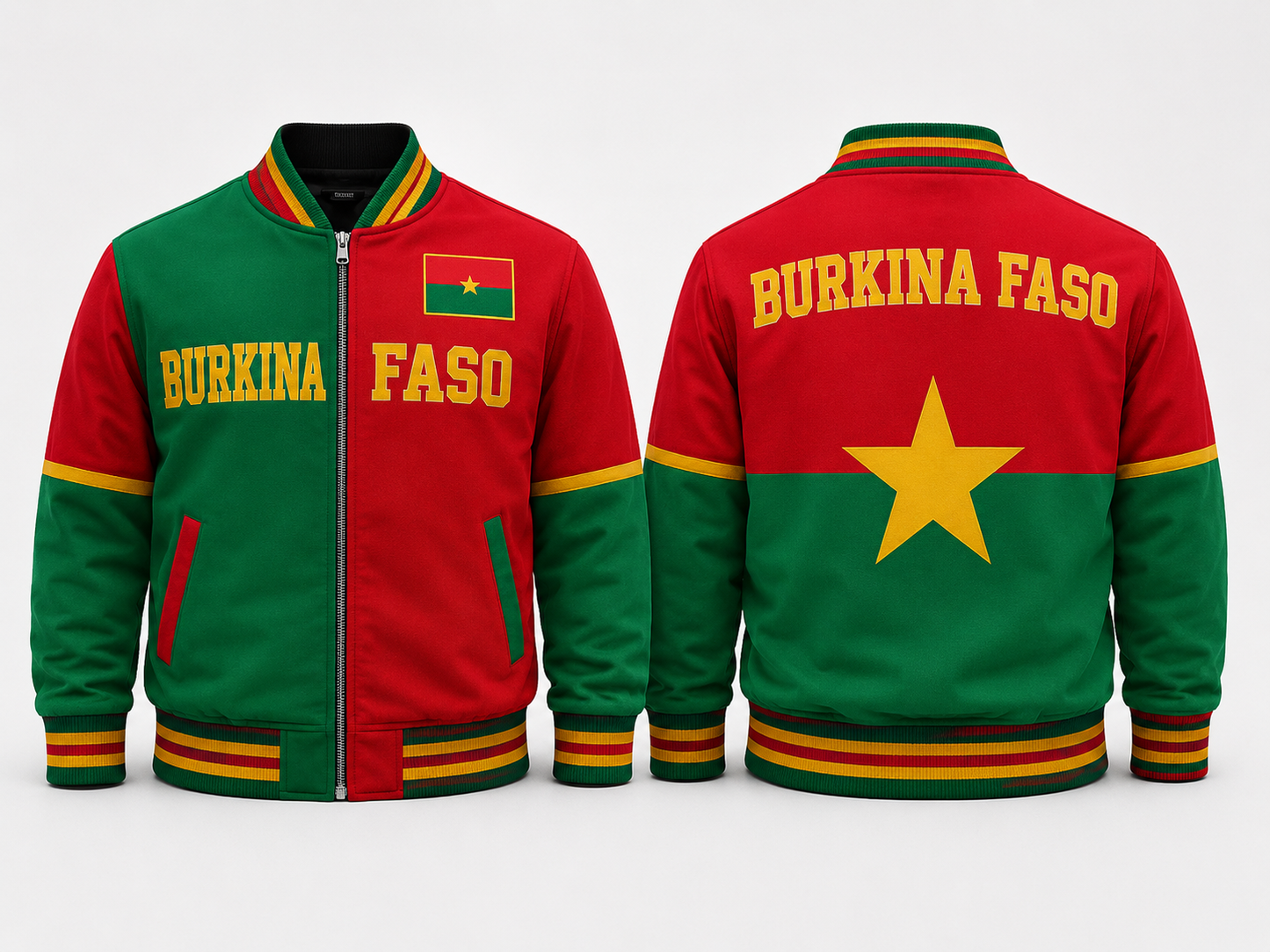 Burkina Faso Varsity Jacket