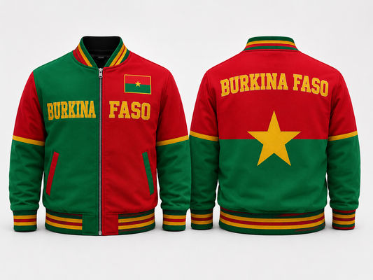 Burkina Faso Varsity Jacket