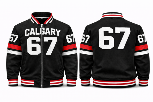 Calgary Varsity Jacket Design No. 3012