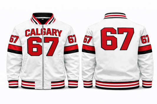 Calgary Varsity Jacket Design No. 3013