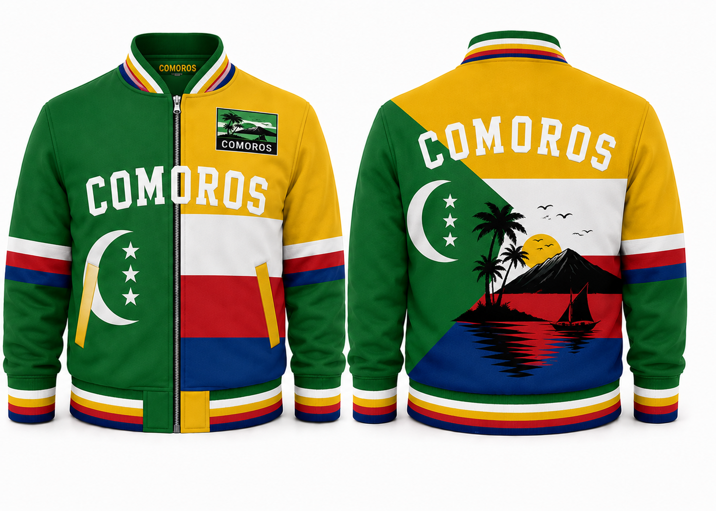 Comoros Varsity Jacket
