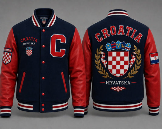 Croatia Varsity Jacket