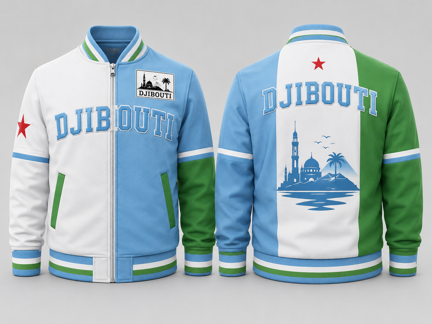 Djibouti Varsity Jacket