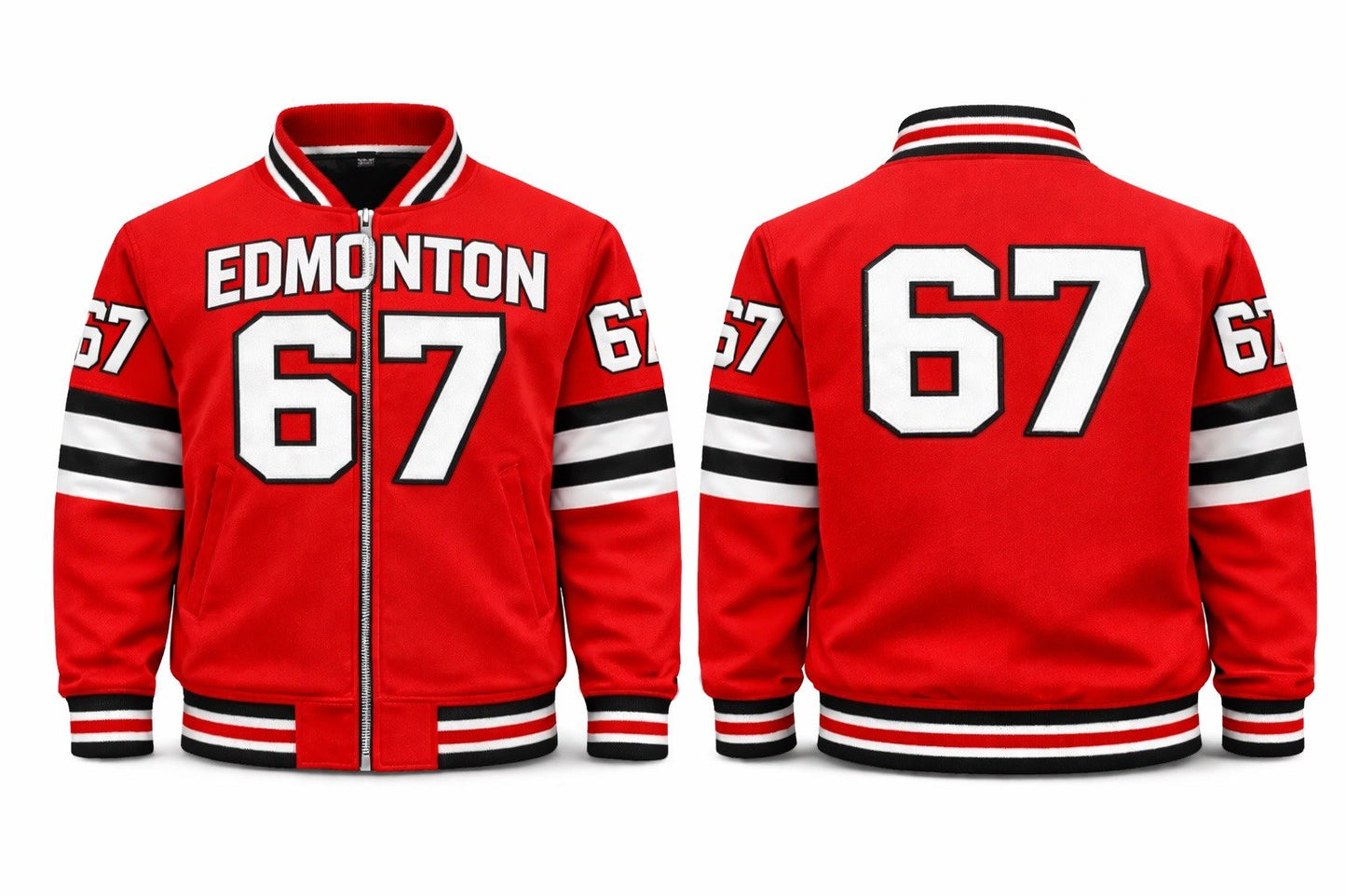 Edmonton Varsity Jacket Design No. 5011