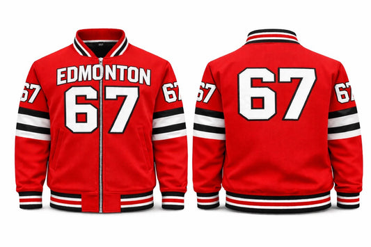 Edmonton Varsity Jacket Design No. 5011