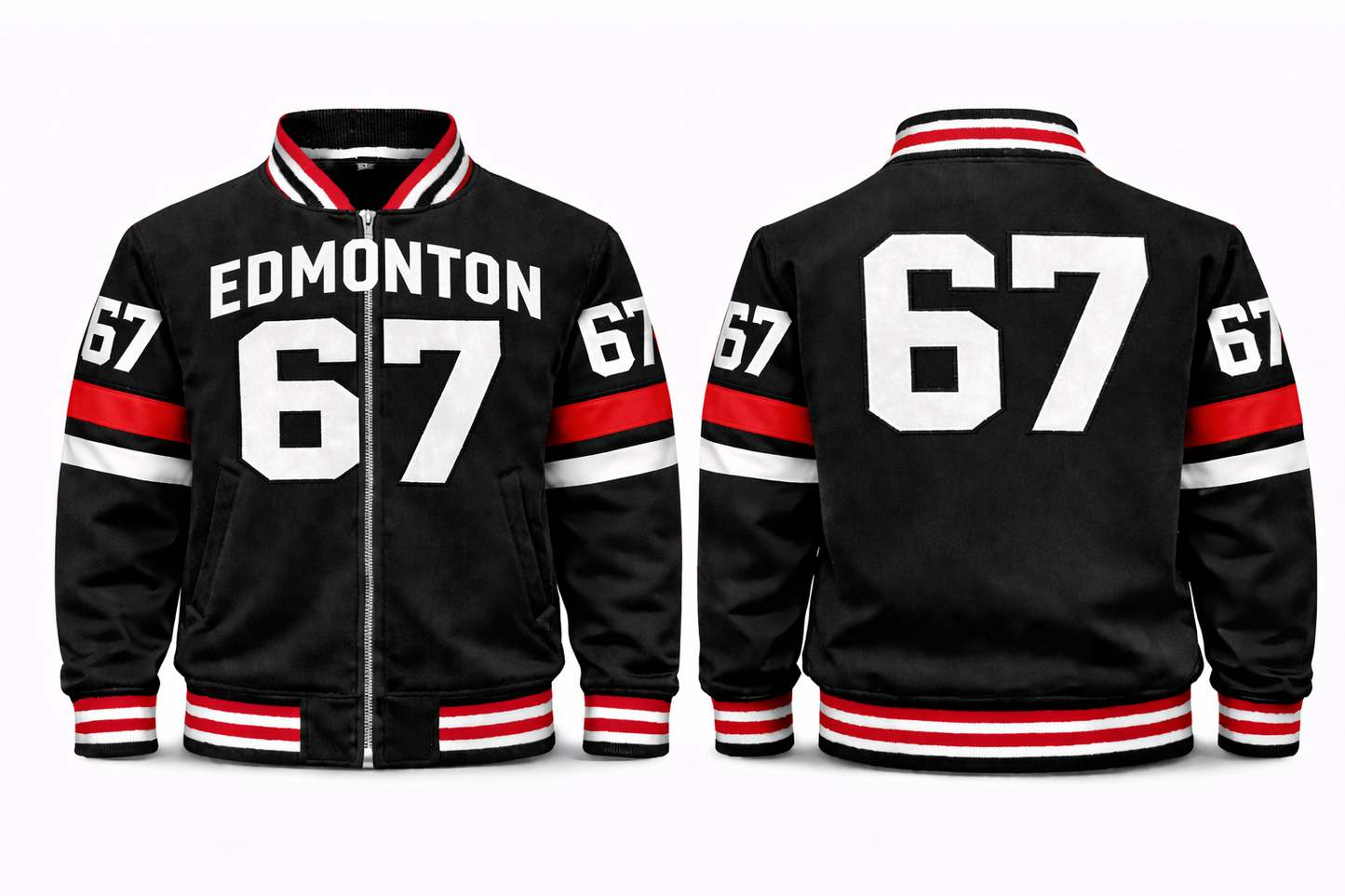Edmonton Varsity Jacket Design No. 5012