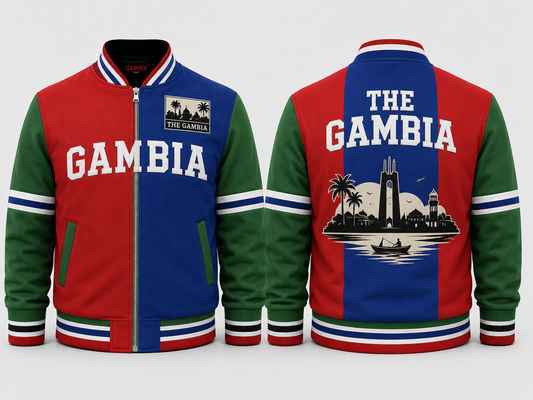 The Gambia Varsity Jacket