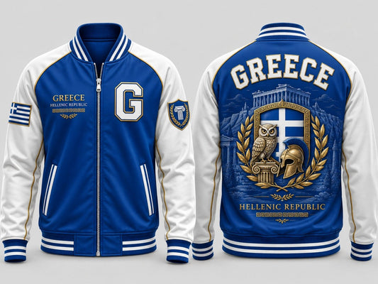 Greece Varsity Jacket