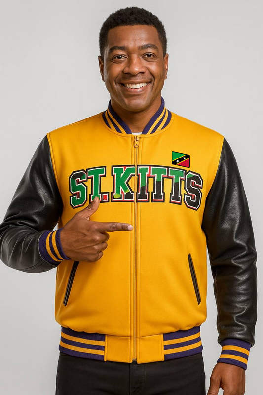 Saint Kitts and Nevis Varsity Jacket