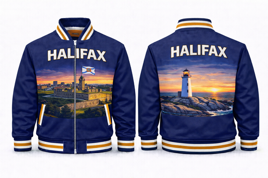 Halifax City Scapes Varsity Jacket Design No. 13011
