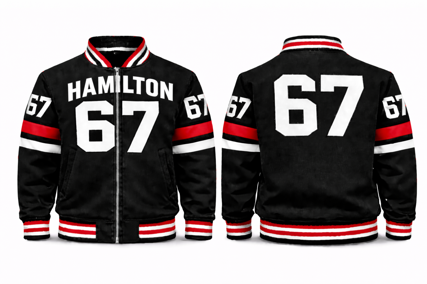 Hamilton Varsity Jacket Design No. 10012