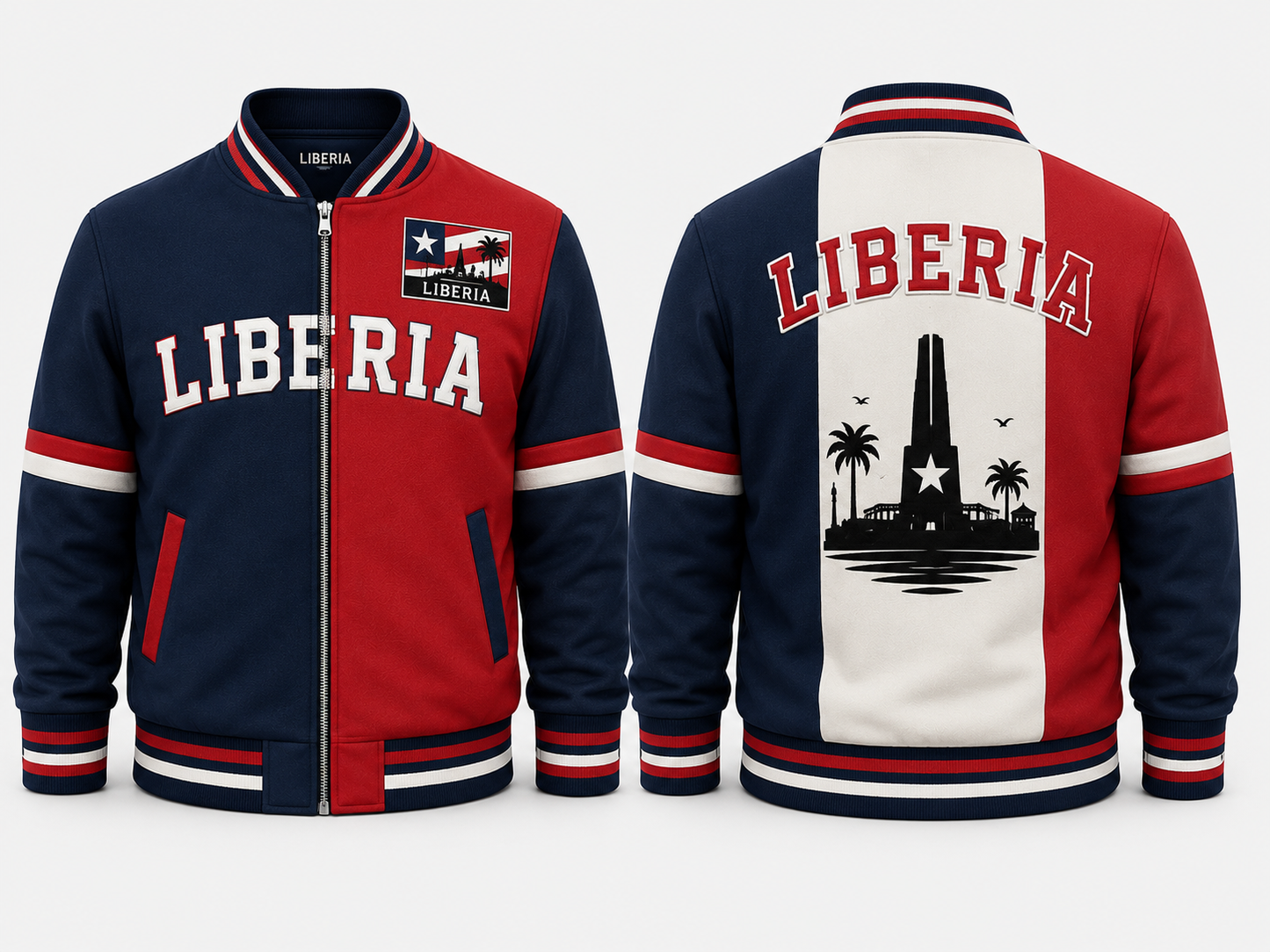 Liberia Varsity Jacket