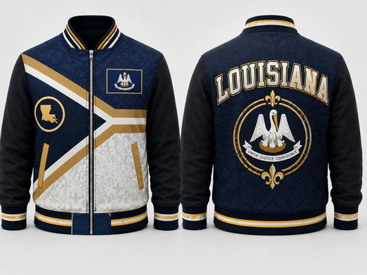 Louisana Varsity Jacket