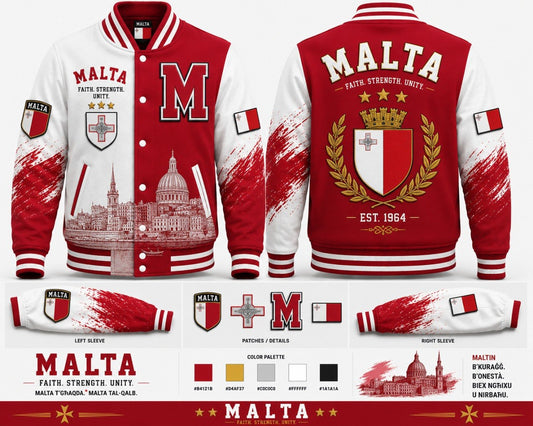 Malta Varsity Jacket