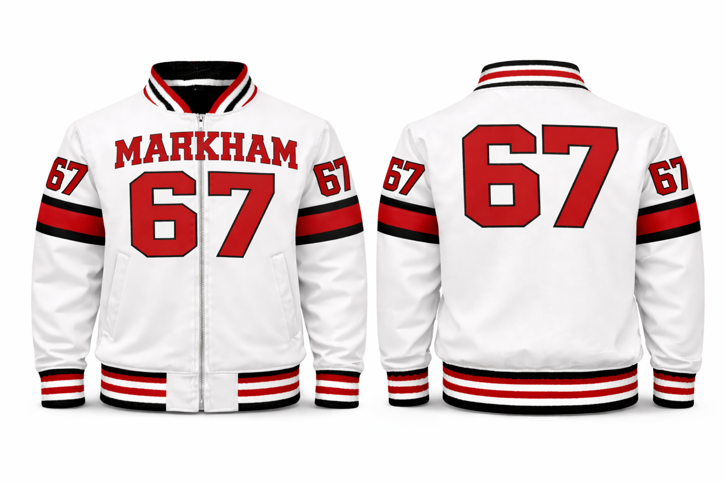 Markham Varsity Jacket Design No. 16013