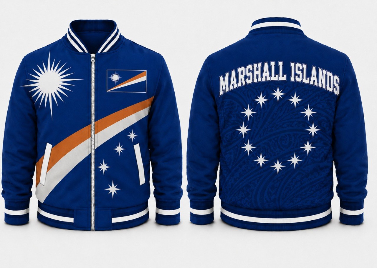 Marshall Islands Varsity Jacket