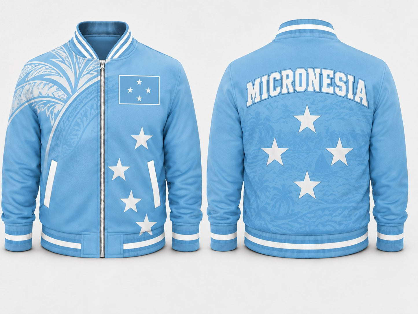 Micronesia Varsity Jacket