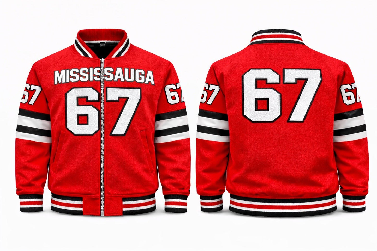 Mississauga Varsity Jacket Design No. 7011