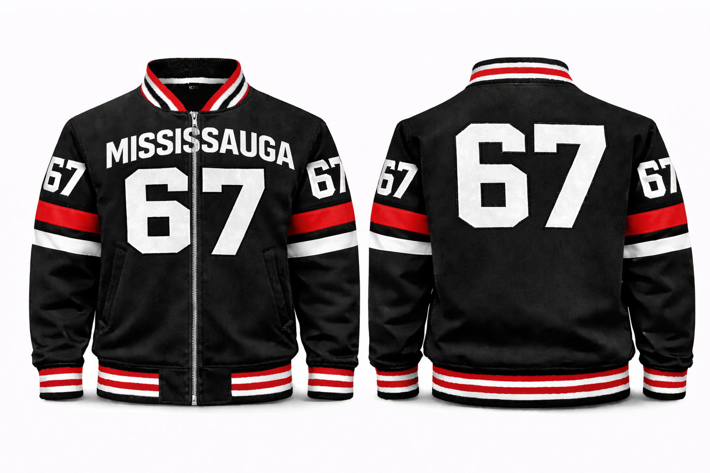 Mississauga Varsity Jacket Design No. 7012