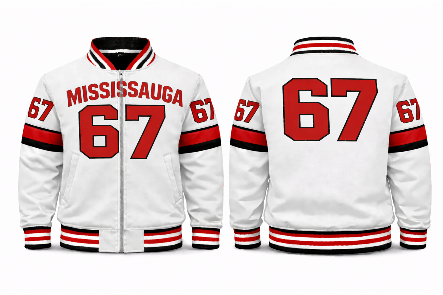 Mississauga Varsity Jacket Design No. 7013