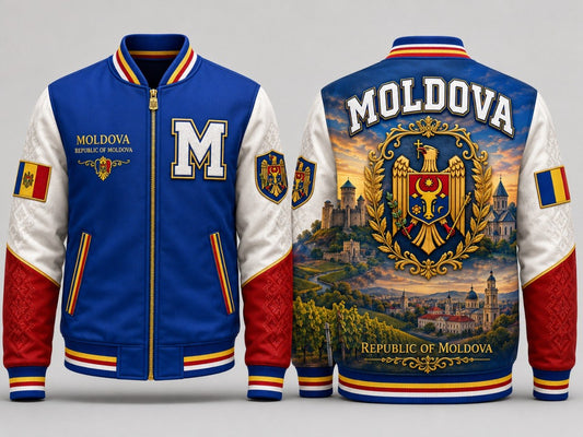 Moldova Varsity Jacket