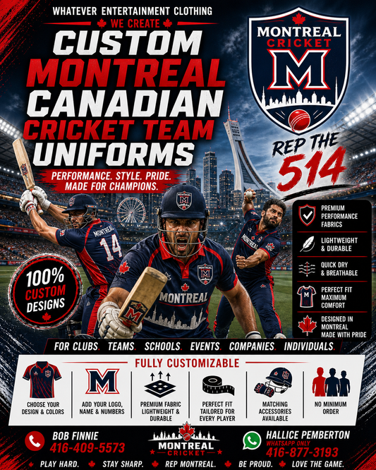Montreal Cricket Uniform