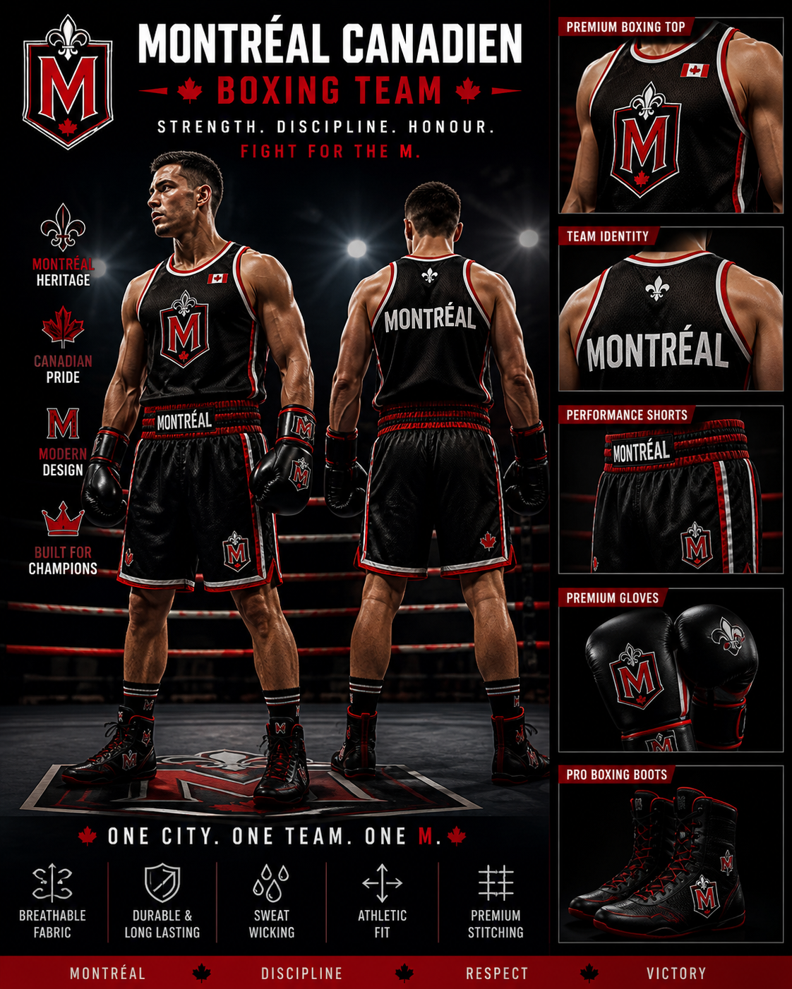 Montreal Boxing Uniform