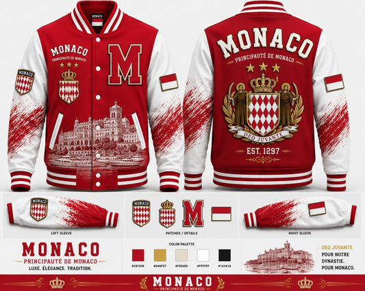 Monaco Varsity Jacket