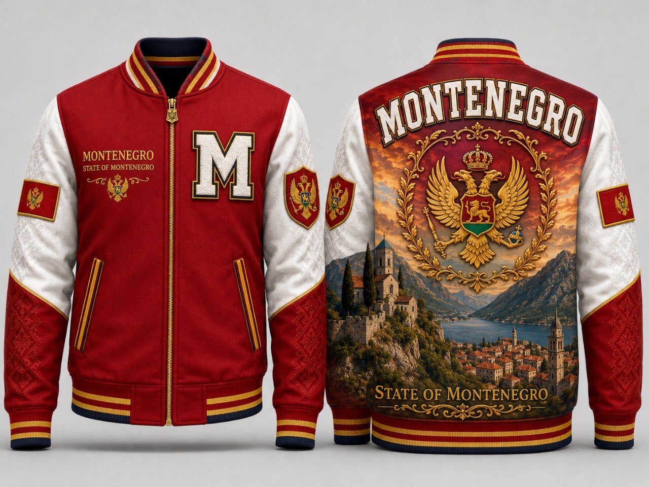 Montenegro Varsity Jacket