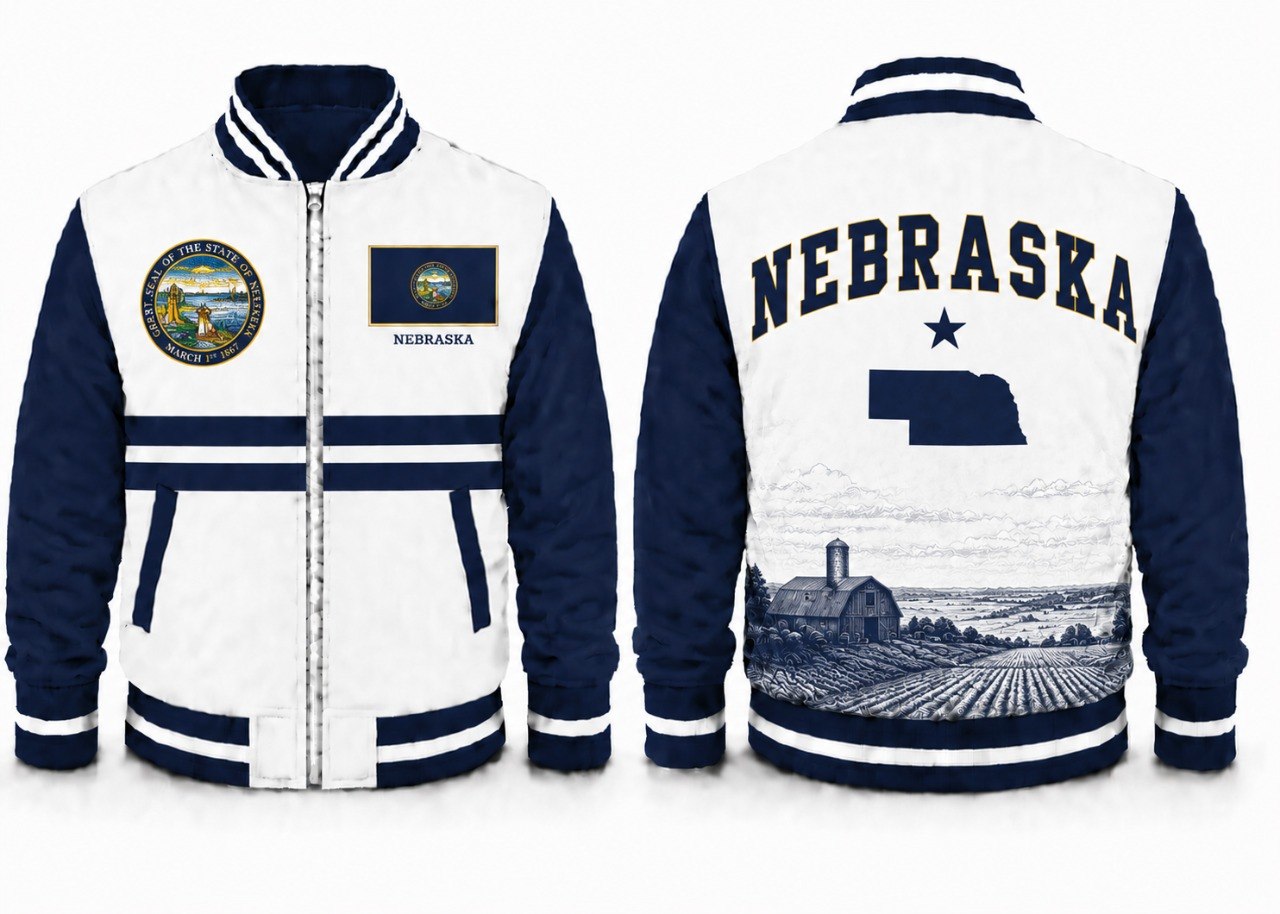 Nebraska Varsity Jacket