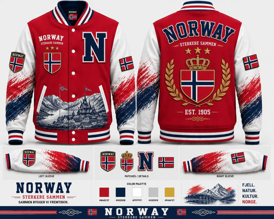 Norway Varsity Jacket