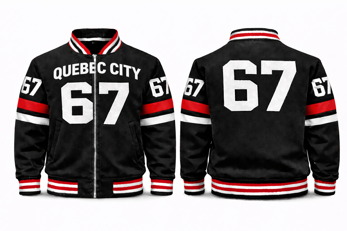 Quebec City Varsity Jacket Design No. 12012