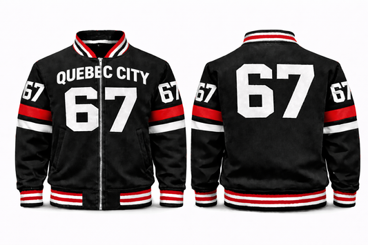 Quebec City Varsity Jacket Design No. 12012