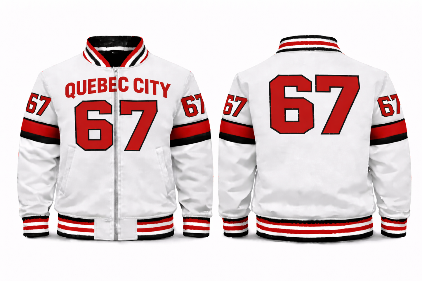 Quebec City Varsity Jacket Design No. 12013